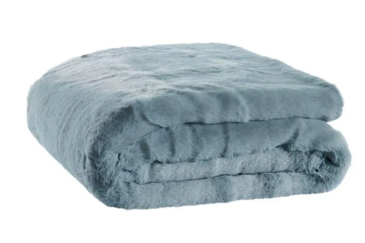 Matt Blatt Delmar Faux Fur Throw (Storm, 180cm x 200cm)