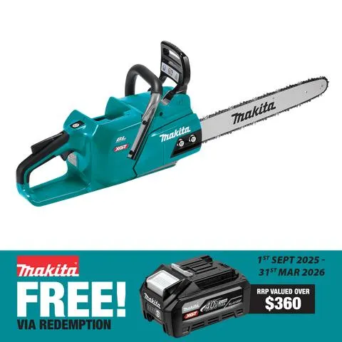 Makita XGT Cordless Chainsaw 18in 40v -Bare Tool