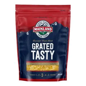 Mainland Grated Tasty 375g