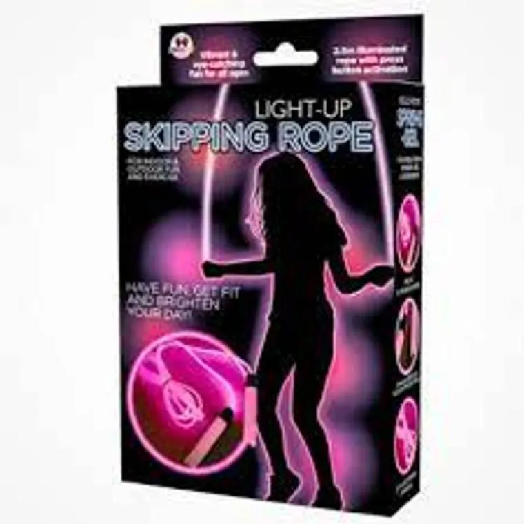 Funtime Light-up Skipping Rope Pink