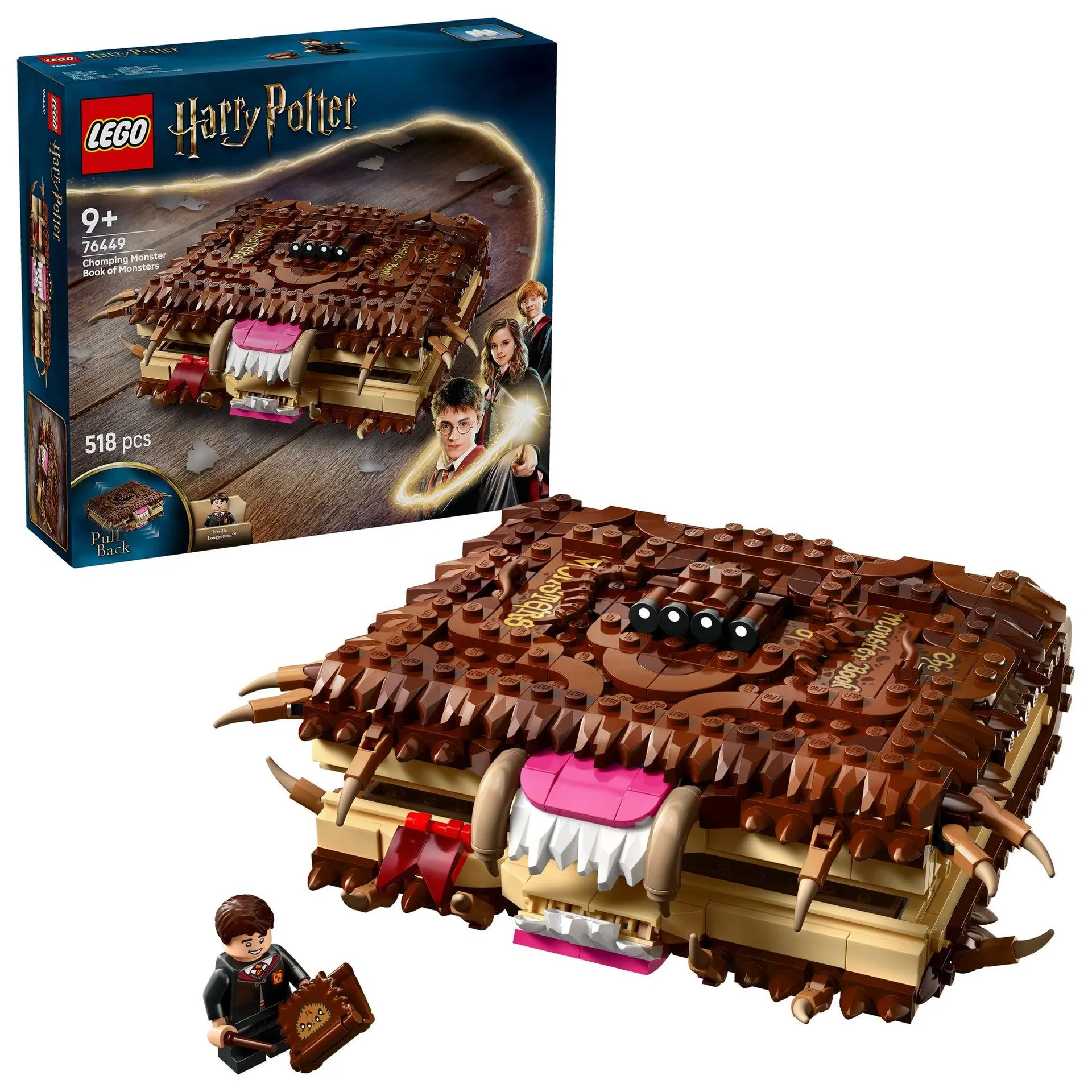 LEGO 76449 Harry Potter Chomping Monster Book of Monsters
