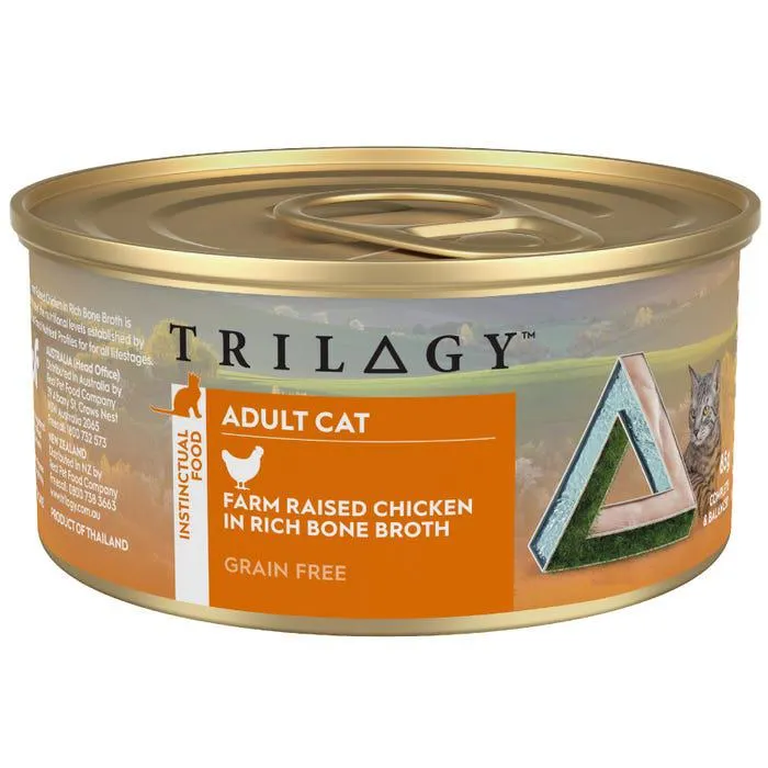 Trilogy Chicken In Bone Broth Cat Food 85g