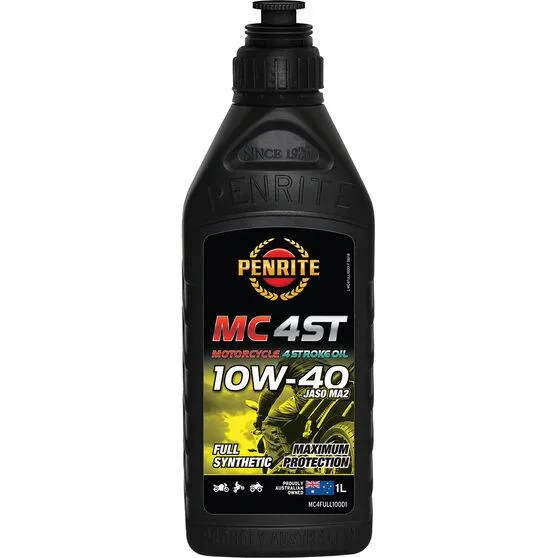Penrite MC-4ST Full Synthetic Motorcycle Oil 10W-40 1 Litre