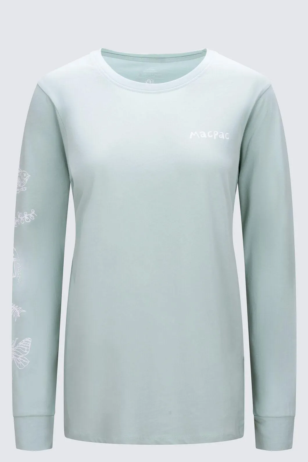 Macpac Women's Whimsical Journey Fairtrade Organic Long Sleeve T-Shirt