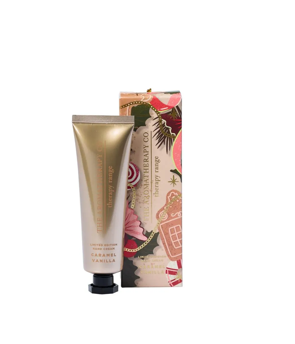 The Aromatherapy Co. Therapy Festive Hand Cream Caramel Vanilla 50ml
