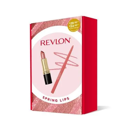 Revlon Spring Lips Gift Set 2pcs