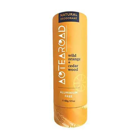 Aotearoad Orange & Cedarwood Deodorant