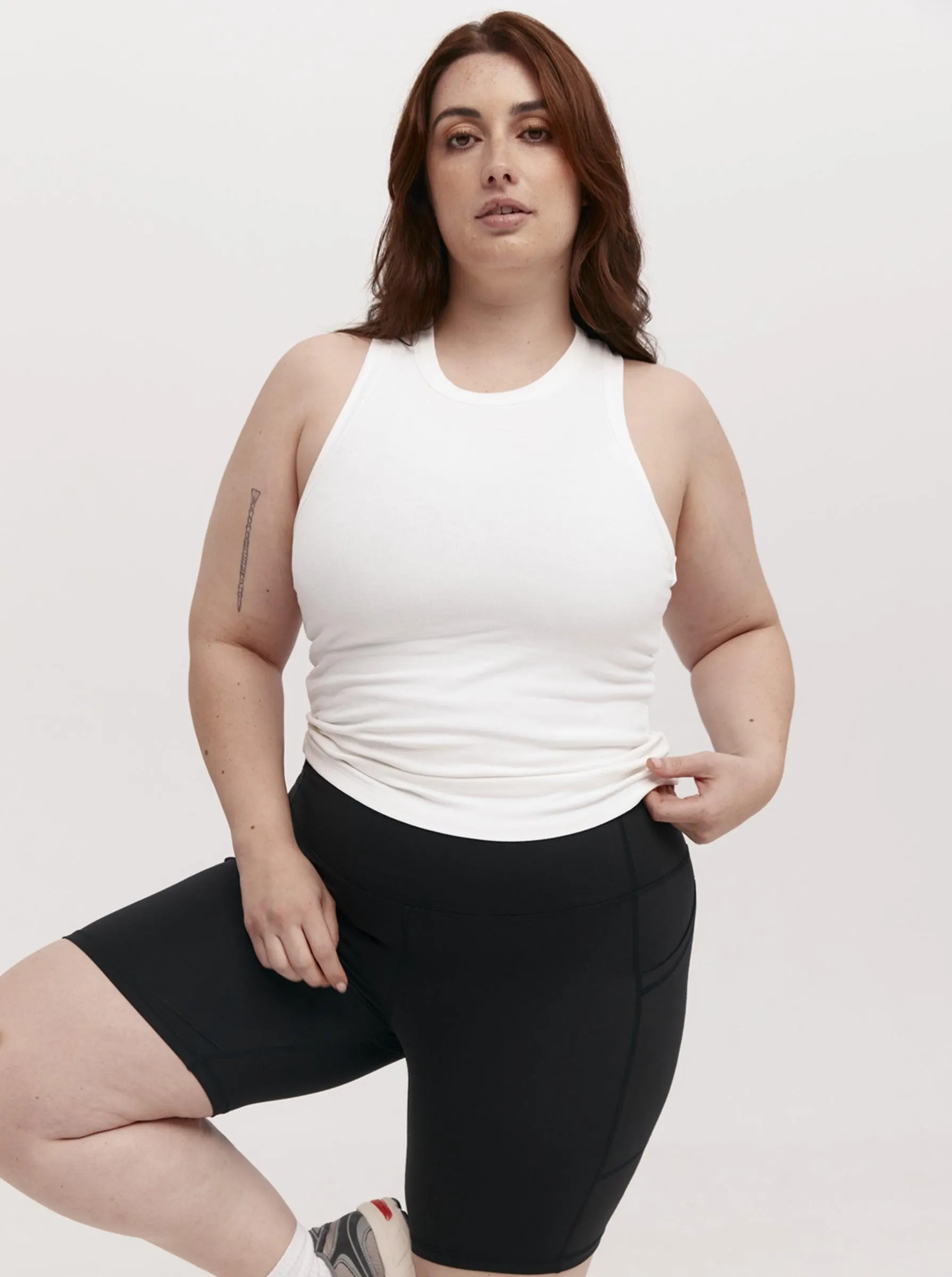 Movement Tank In White