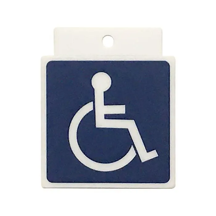 Brutus Disabled Symbol 75 x 75mm Self Adhesive Sign
