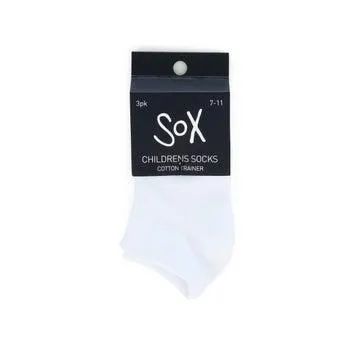 3 Pack Trainer Socks - Kids'