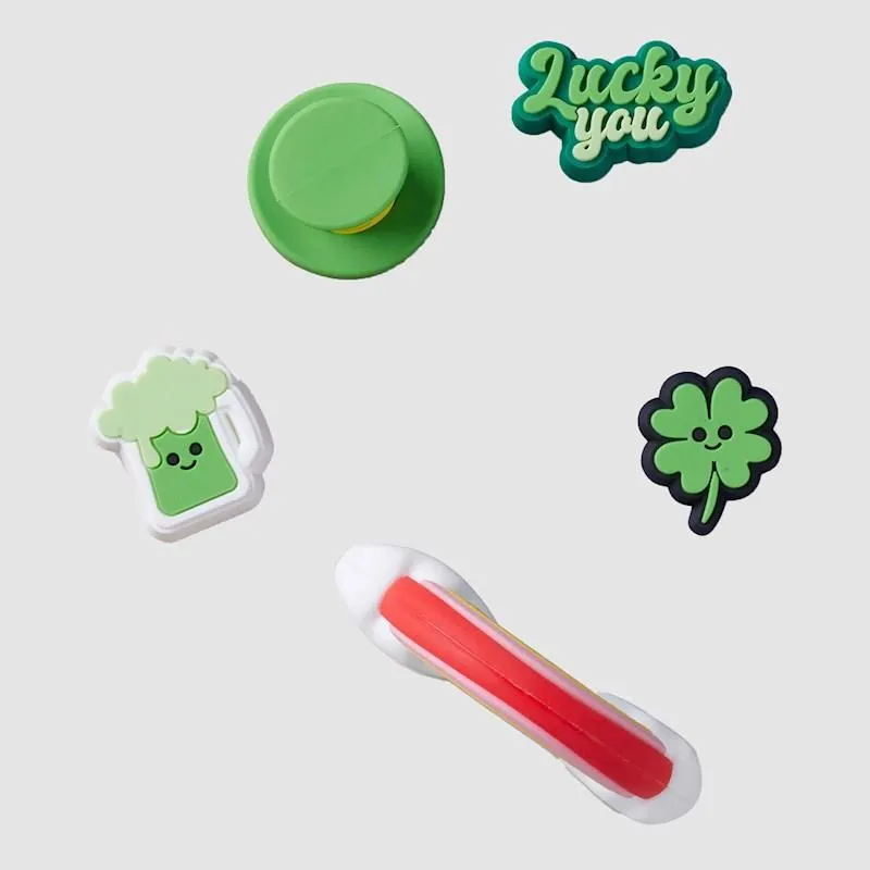Crocs Jibbitz Luck Of The Irish 5 Pack