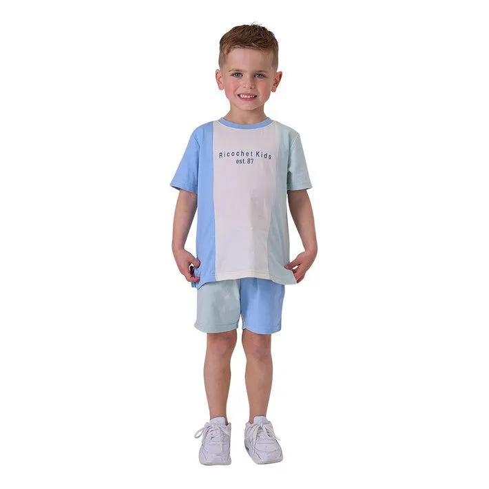 Ricochet Kids Colour Block Tee