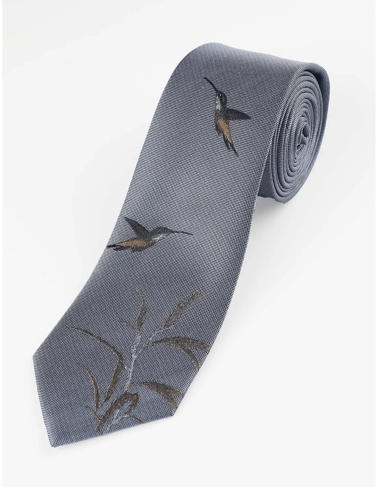 HUMMINGBIRD SILK TIE