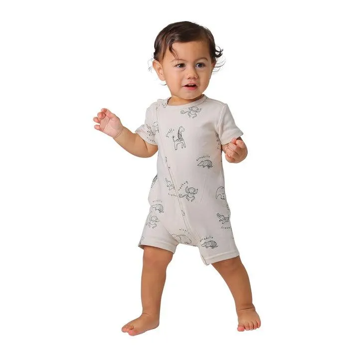 Ricochet Baby Short Zip Romper