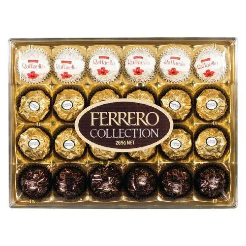 Ferrero Rocher Chocolate Collections 24 Pack 269g
