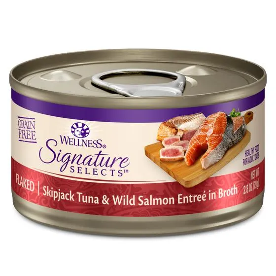 Wellness Core Signature Selects Flaked Skipjack Tuna & Wild Salmon 79g