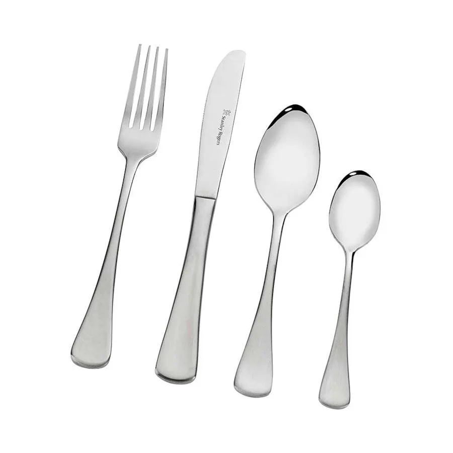 Stanley Rogers Metropolitan 24 Piece Cutlery Set Stainless Steel