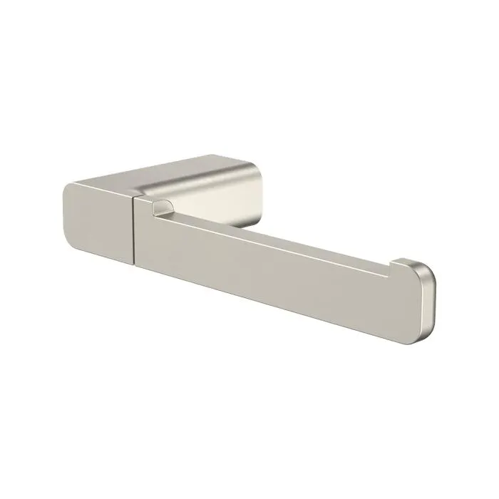 Caroma Brushed Nickel Luna Toilet Roll Holder