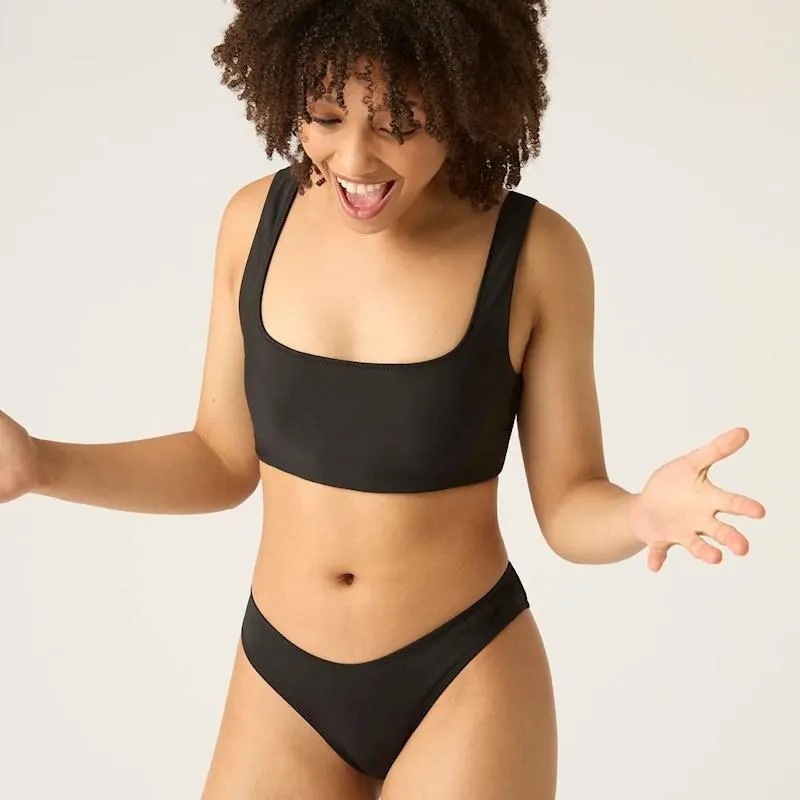 Modibodi Womens Light-Moderate Brazilian Bikini Bottom