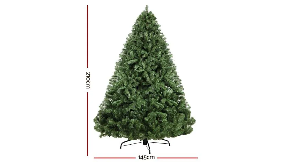 Jingle Jollys Christmas Tree 210cm 1250 Tips