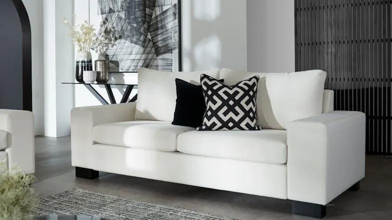 Lisbon 3 Seater Fabric Sofa