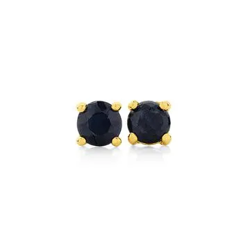 9ct, Sapphire Studs