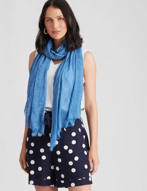 Katies Lightweight Fray Scarf