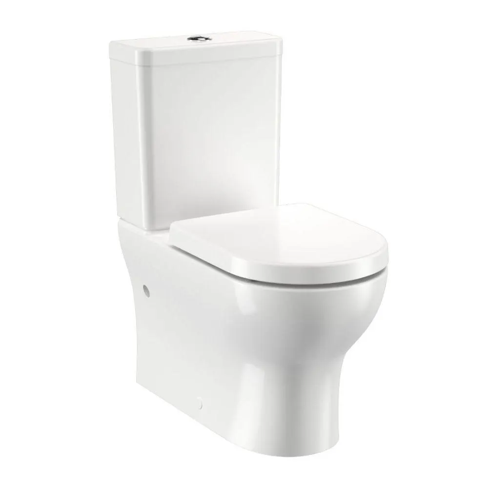 Clark Round Alto II Toilet Suite Back To Wall Bottom Inlet