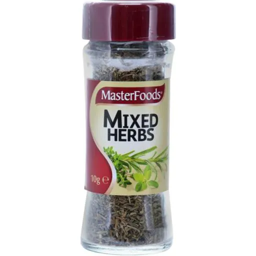 Masterfoods Seasoning Mixed Herbs 10g