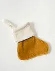 Christmas Shop Velvet Mini Stocking