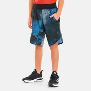 Adidas Boys HIIT Shorts White/Almost Blue/Pulse Blue/Wonder Steel