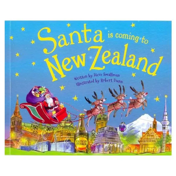 Santa is Coming to New Zealand Paperback