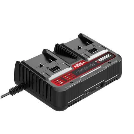 130W Twin Charger for 18V Li-ion Battery