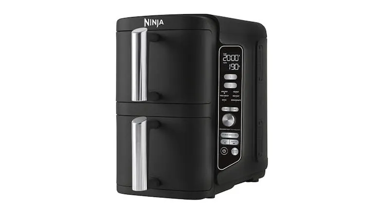 Ninja DoubleStack XXL 2 Drawer 9.5L Air Fryer - Black (SL400)