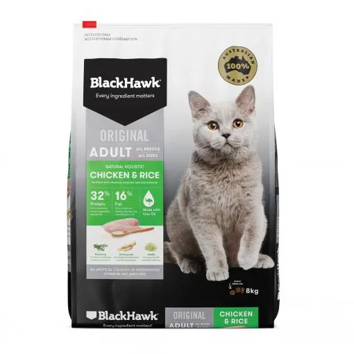 Black Hawk Original Cat Chicken Food