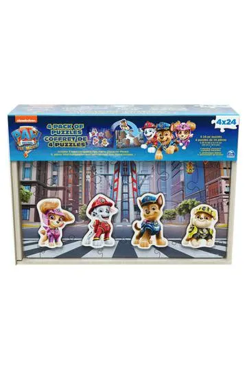 PAW Patrol: The Movie Wooden Puzzle Set