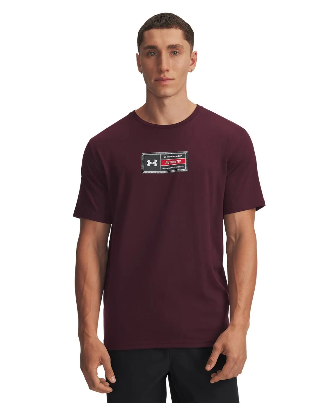 UA Printed Woven Label Men's Short Sleeve