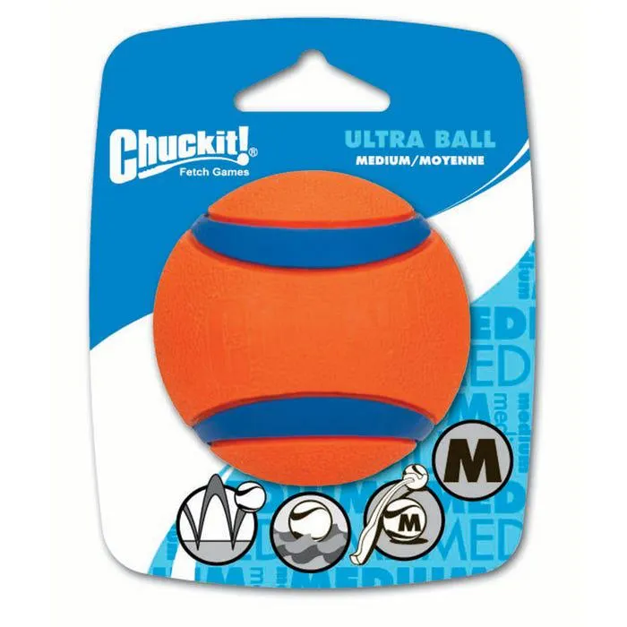 Chuck It Ultra Ball Medium Dog Toy 6cm