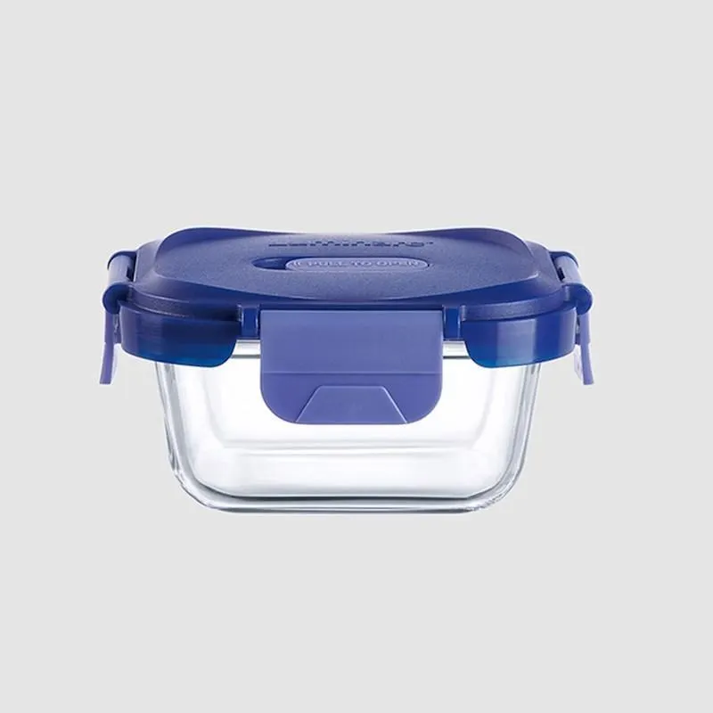 Hampton & Mason Glass Storage Container Square 320ml
