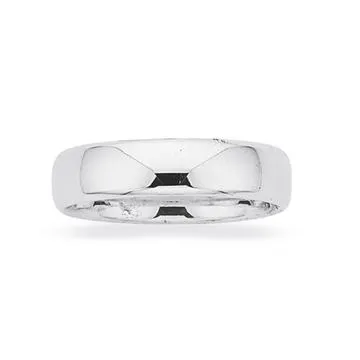 Sterling Silver 5mm Band Size R
