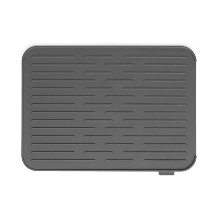 Brabantia Silicone Dish Drying Mat Dark Grey