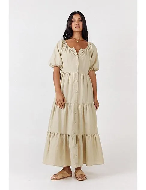PALM MAXI DRESS