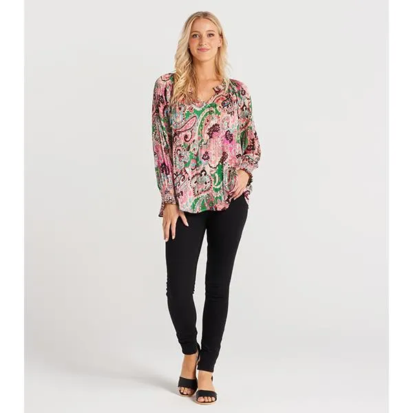 Gabriella Top Green Delight