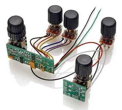 EMG BQS SYSTEM - CONCENTRIC MID/BASS/TREBLE/BLEND/VOLUME