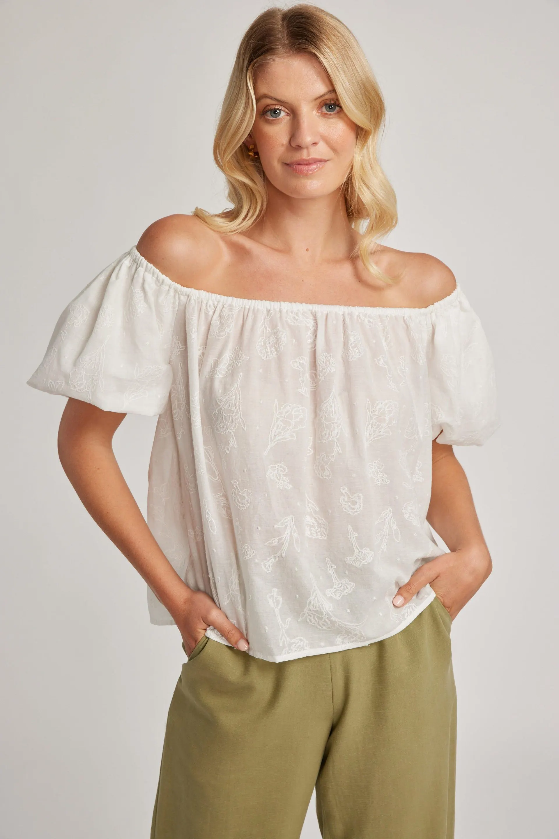 Goldie Puff Sleeve Top