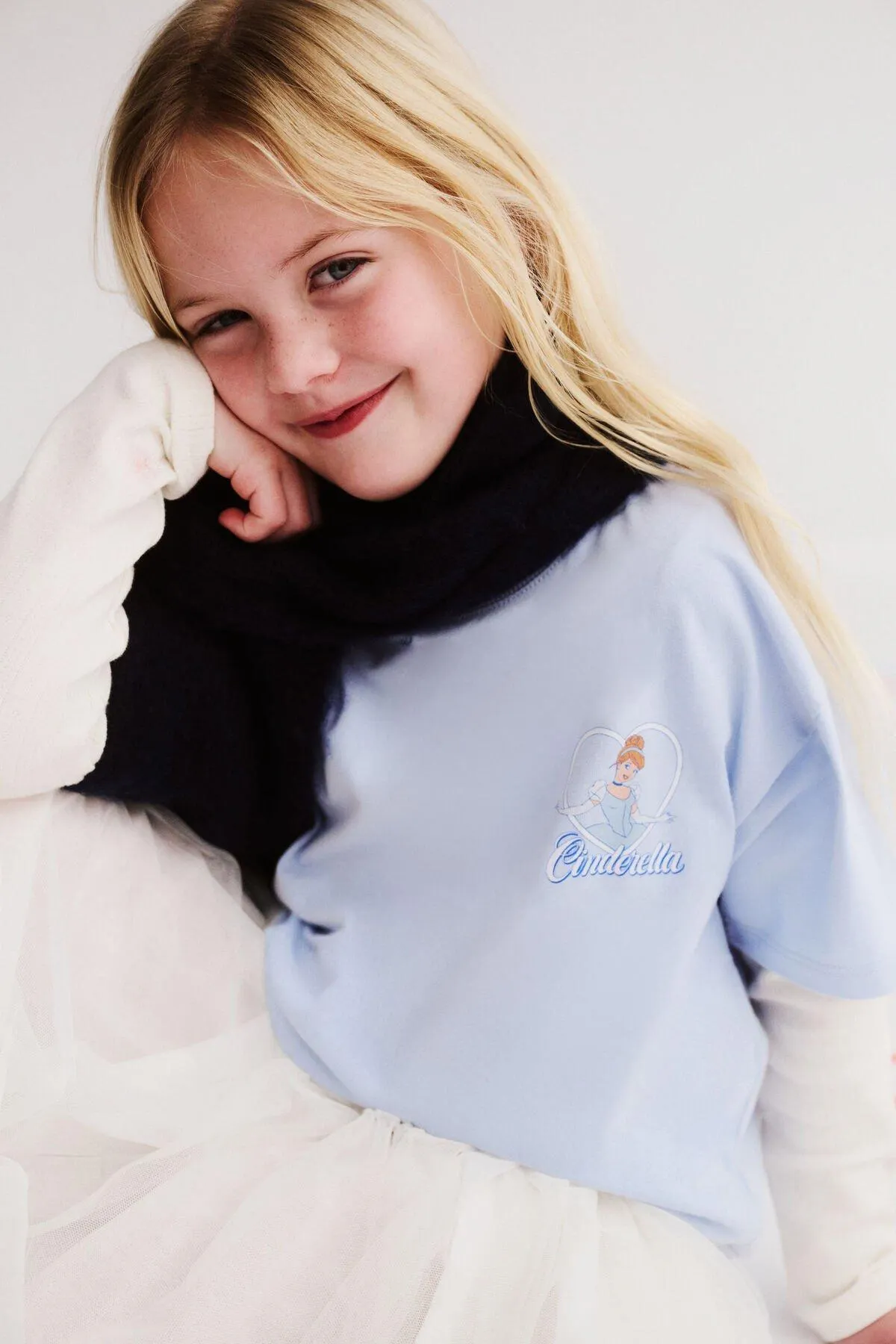 Cinderella Shoulder Short Sleeve Tee