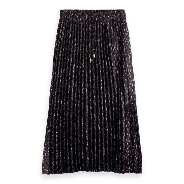 Scotch & Soda Mid Length Plissa Skirt