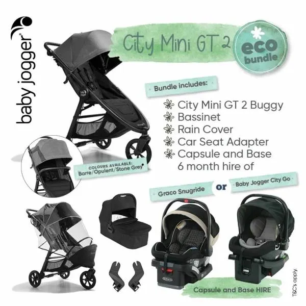 Baby Jogger City Mini GT 2 Eco Bundle – Limited Edition