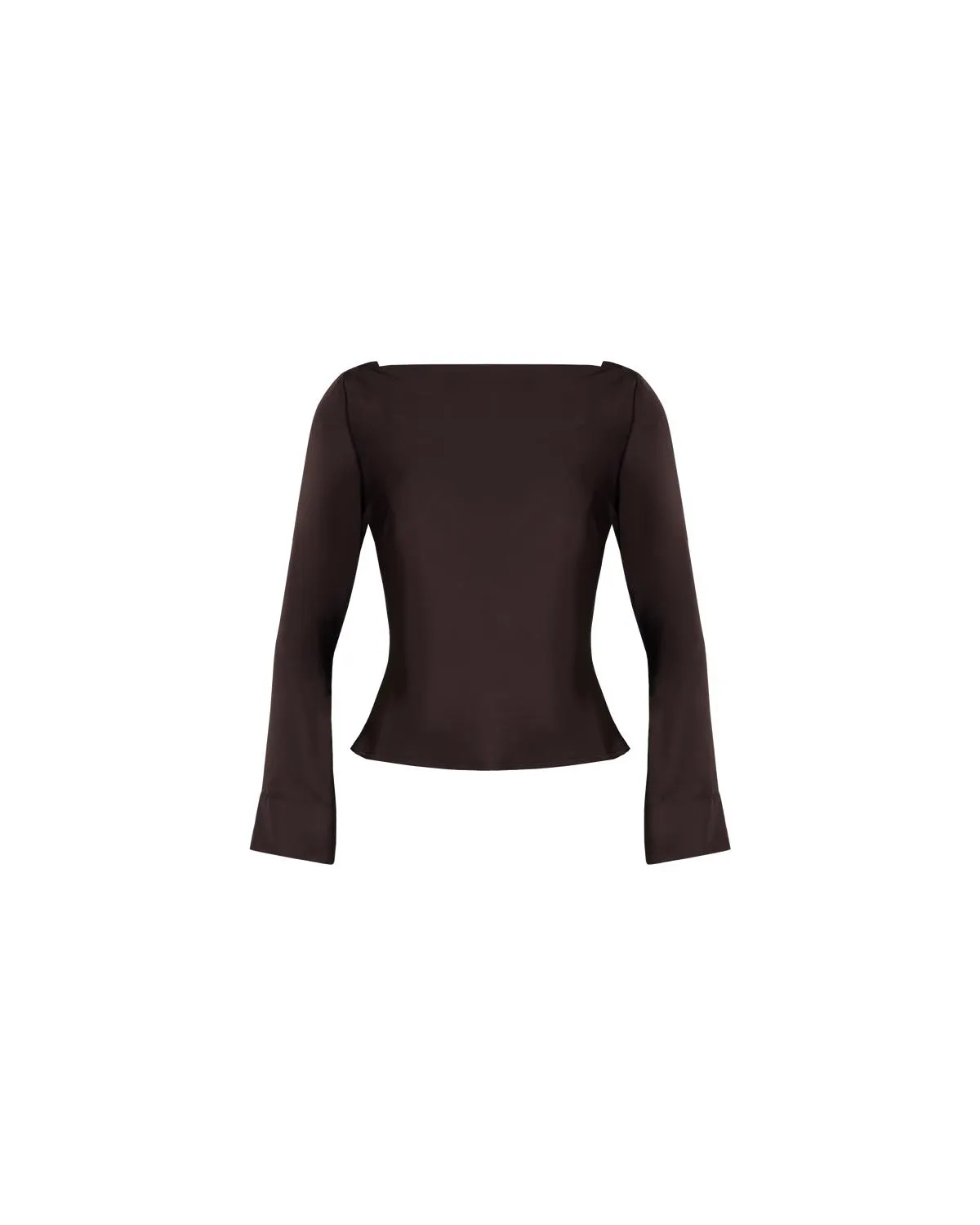Firebird satin cowl top