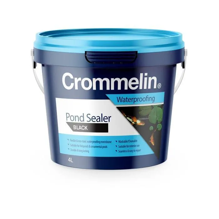 Crommelin 4L Black Pond Sealer